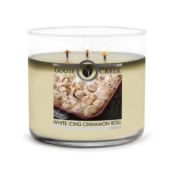 Goose Creek White Icing Cinnamon Roll
